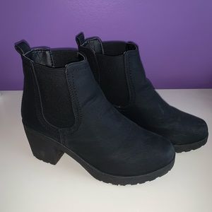 Nasty Gal vegan leather ankle booties
